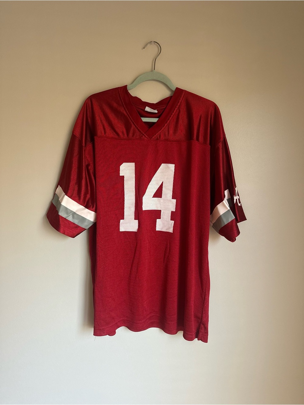 Men's Alabama Crimson Tide Football Jersey, Size XL, #14